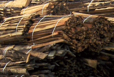 Le bois propre recyclé est utilisé à  Cofely - BCN.